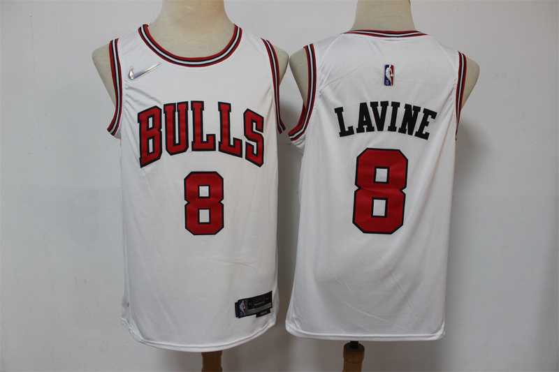 Bulls 8 Zach Lavine White Nike Diamond 75th Anniversary Swingman Jersey,We sell and wholesale Bulls 8 Zach Lavine White Nike Diamond 75th Anniversary Swingman Jersey on line form chian!